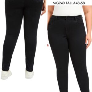JEANS NEGRO CLÁSICO