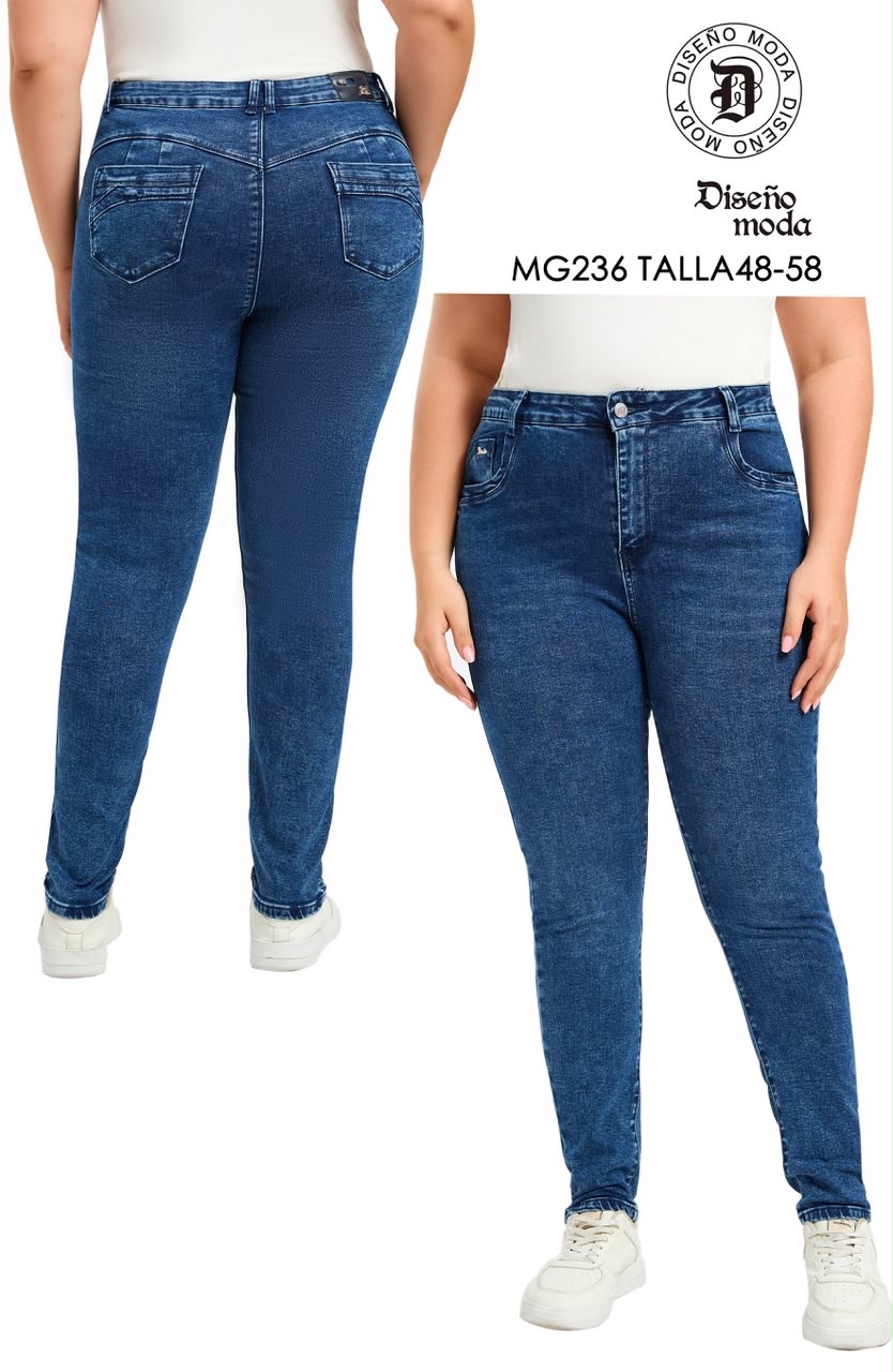 JEANS JASPE BLUE