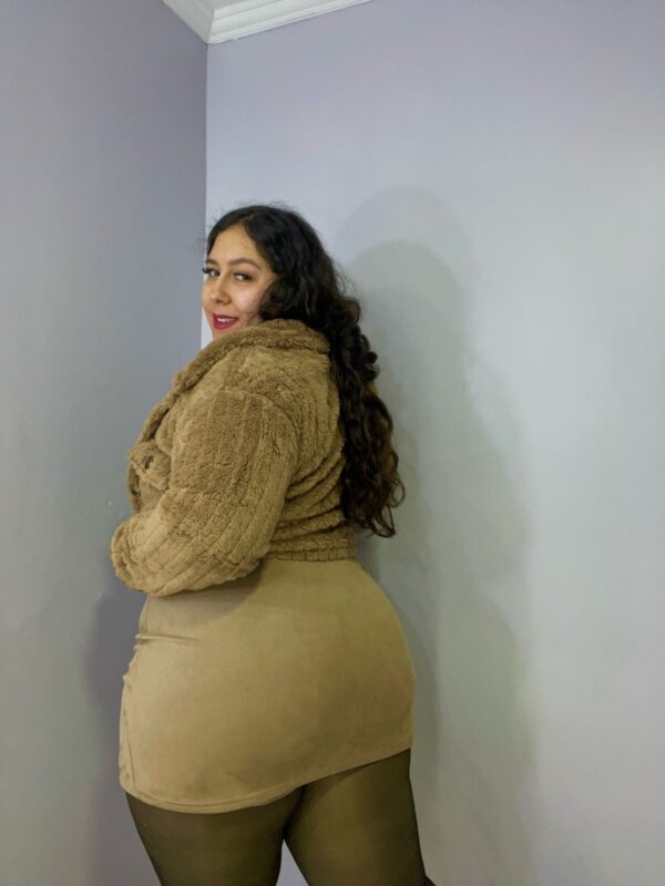 FALDA RECTA GAMUZA - Imagen 4