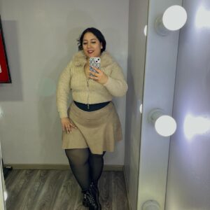 FALDA CAMPANA GAMUZA