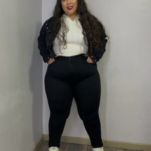 JEANS NEGRO CLÁSICO