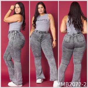 JEANS TRENZADO GREY